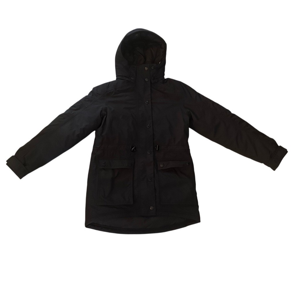 The North Face Black Insulated Parka Hooded Jacket Women's XS